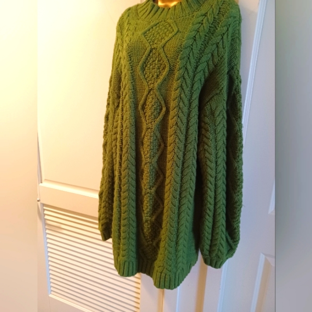 Mini sweater dress